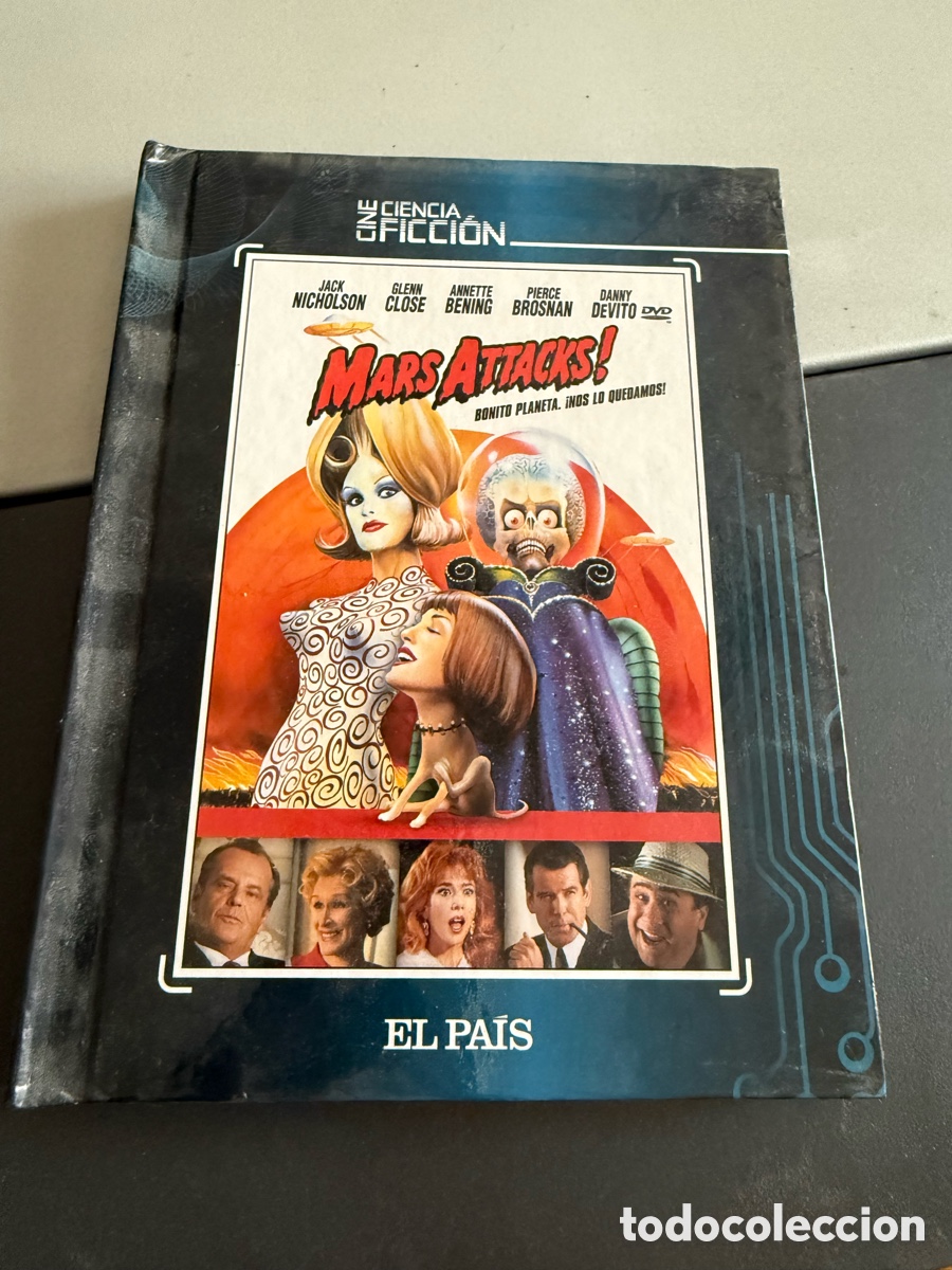Cine: DVD-Libro. MARS ATTACKS