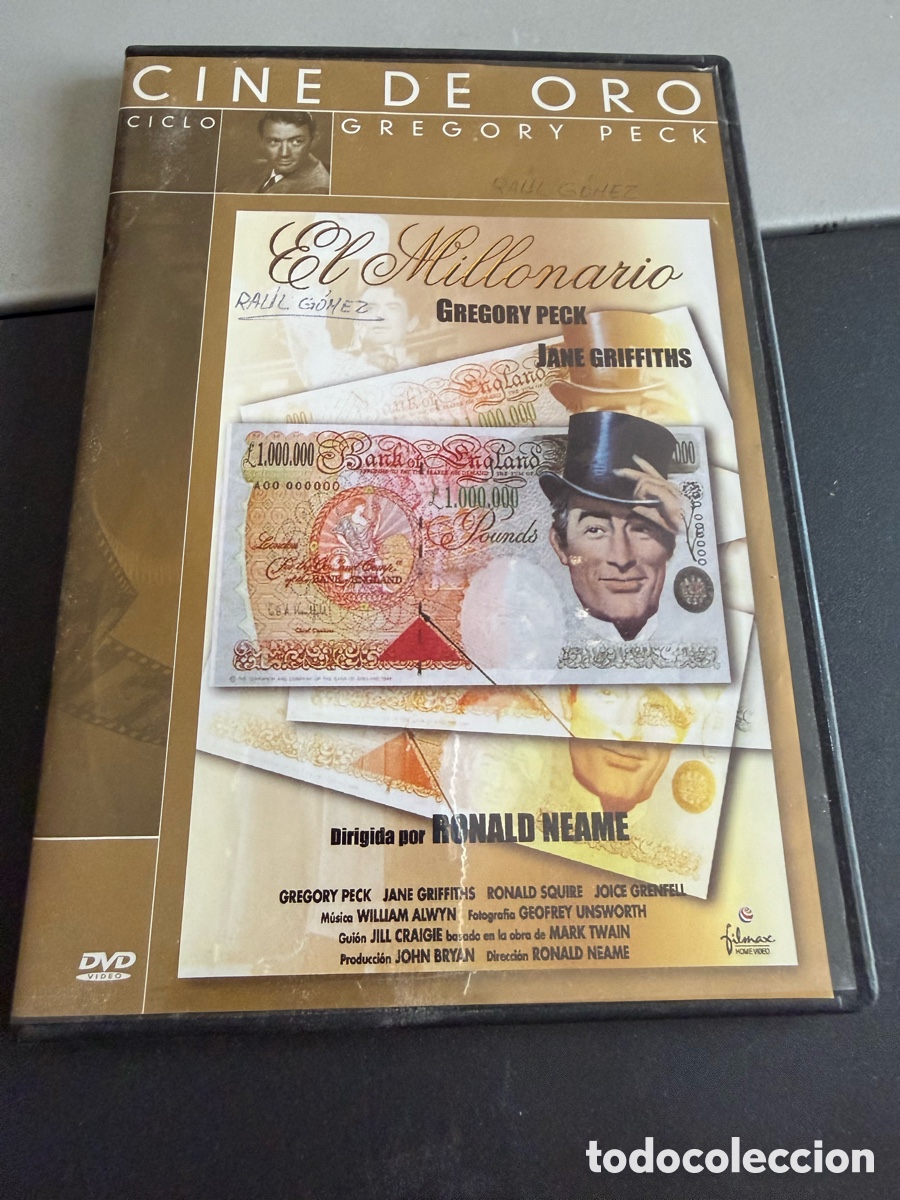 Cine: DVD. EL MILLONARIO. Caja Fina