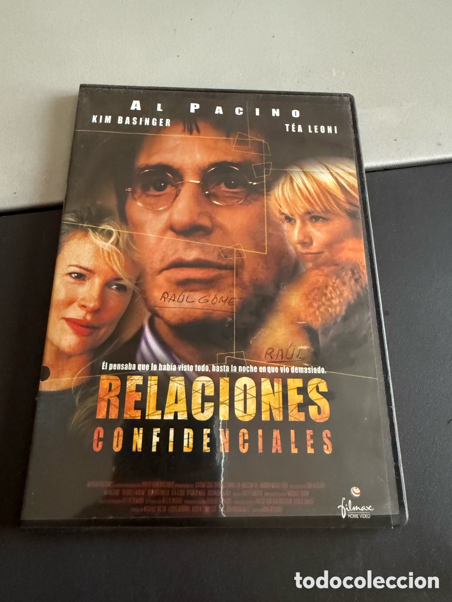 Cine: DVD. RELACIONES CONFIDENCIALES. Caja Fina