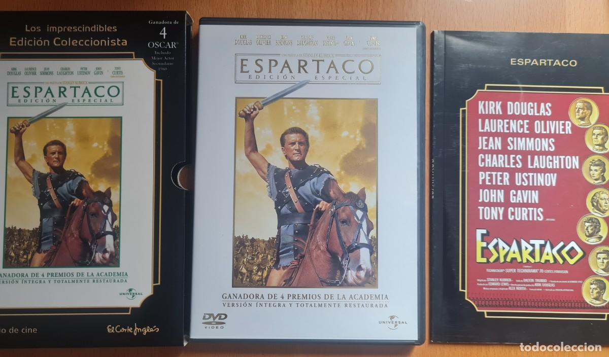 Cine: DVD Espartaco edici&oacute;n especial coleccionista