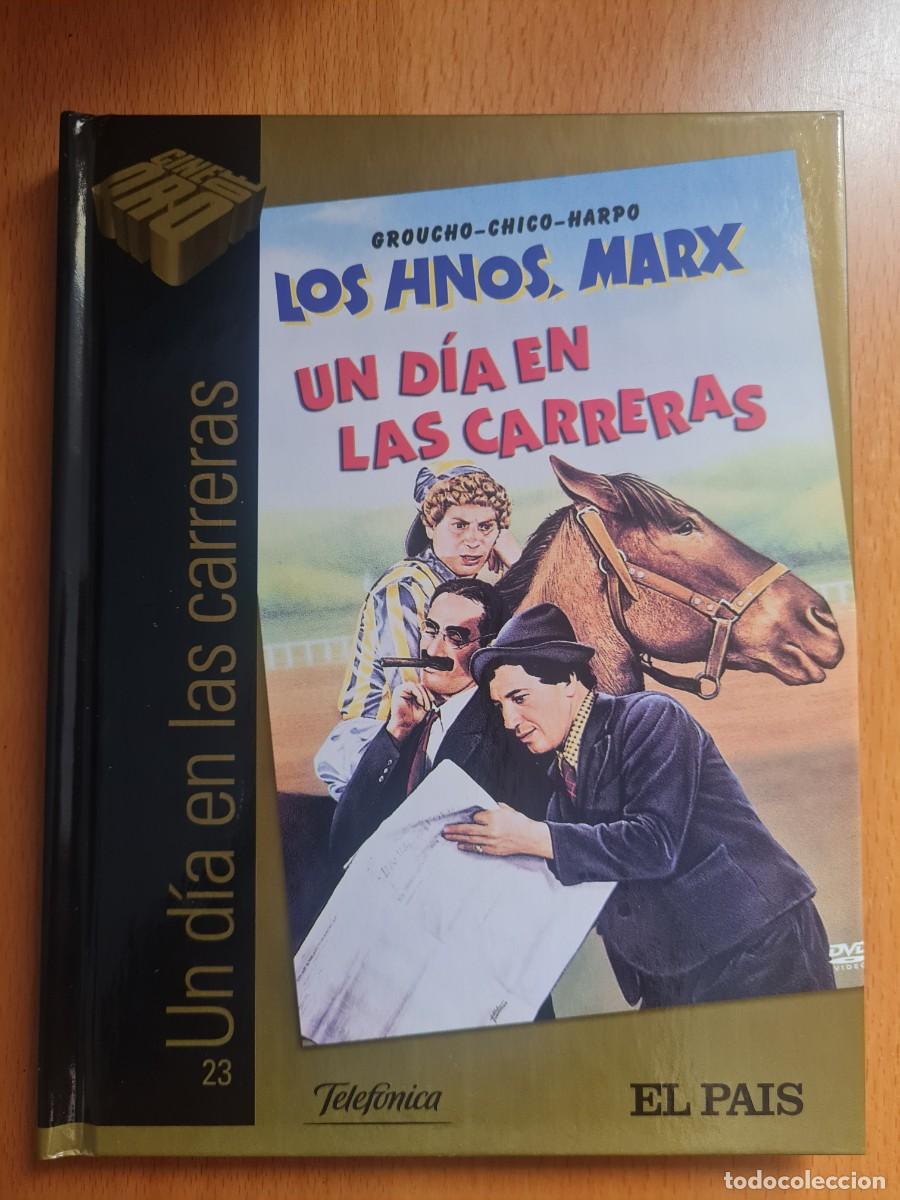 Cine: DVD hermanos Marx un dia en las carreras con libreto