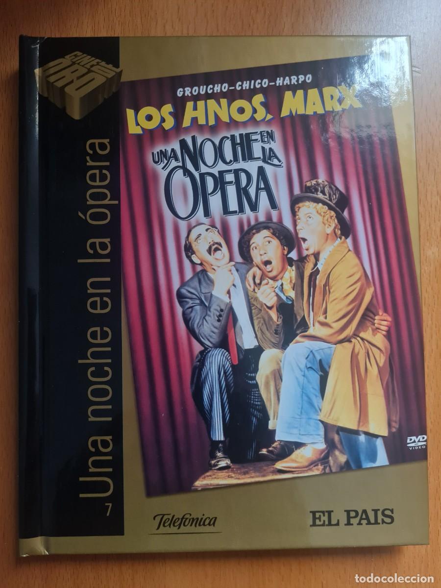 Cine: DVD+libro una noche la opera hermanos Marx