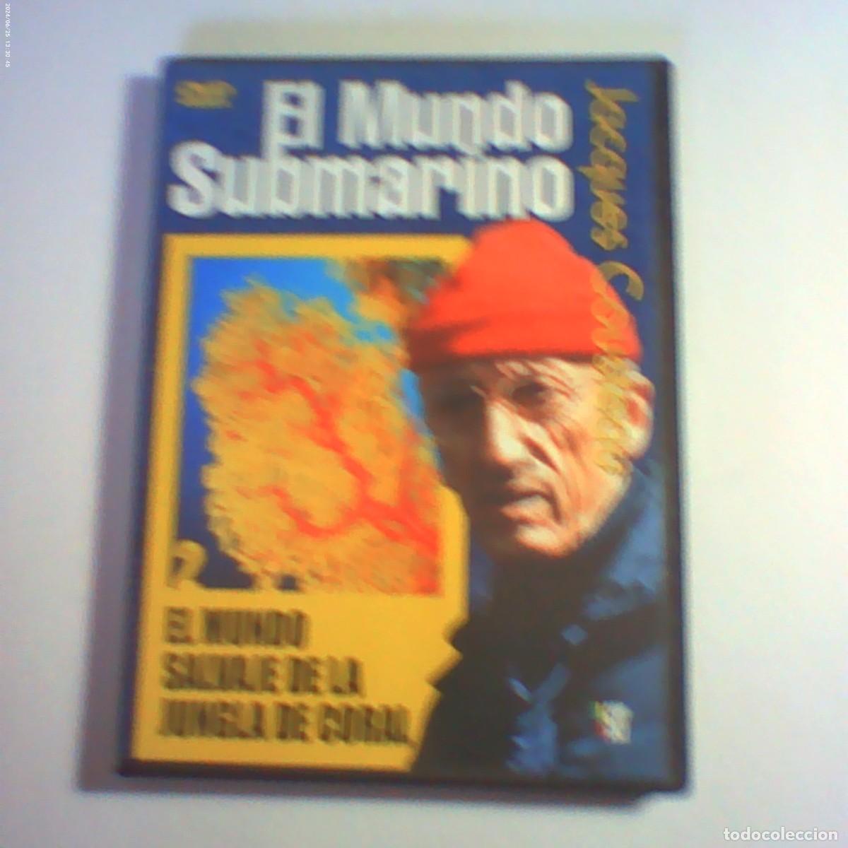 Cine: dvd jacques costeau. el mundo submarino n&ordm; 2. el mundo salvaje de la jungla de coral. 60 min