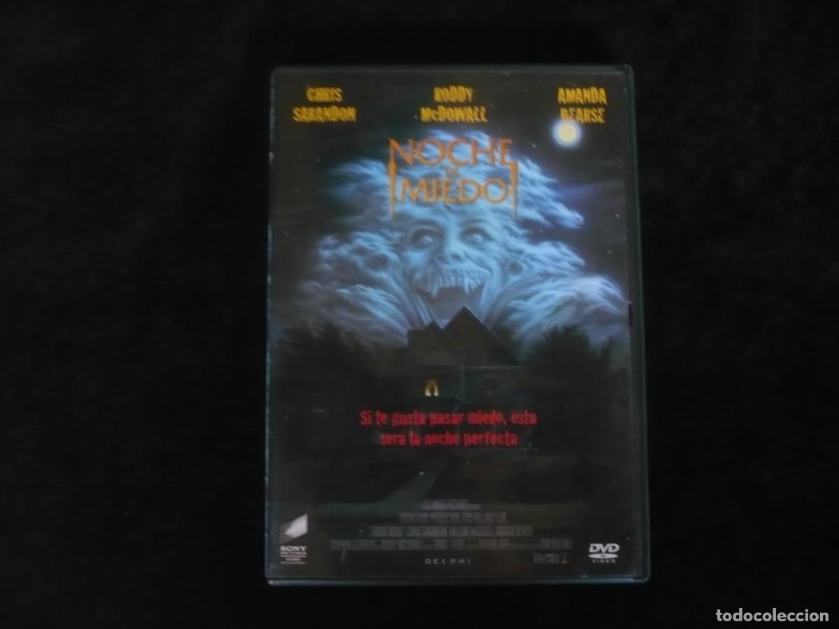 Cine: noche de miedo - chris sarandon y roddy mcdowall - dvd como nuevo
