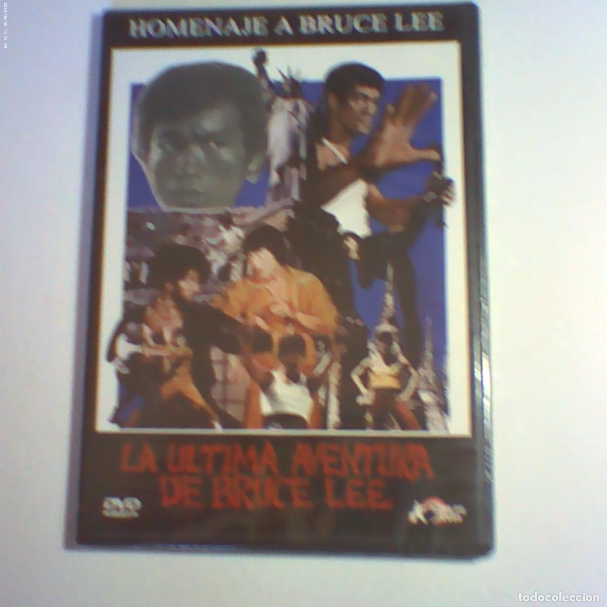 Cine: dvd homenaje a bruce lee. la &uacute;ltima aventura de bruce lee. 90 min caja fina (precintado)