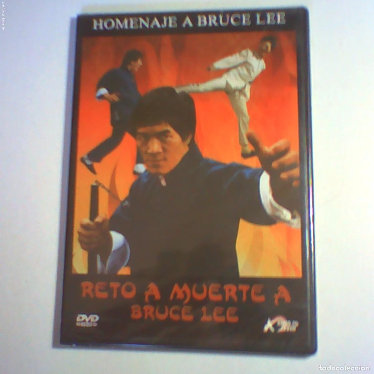 Cine: dvd homenaje a bruce lee. reto a muerte a bruce lee. 90 min caja fina (precintado)