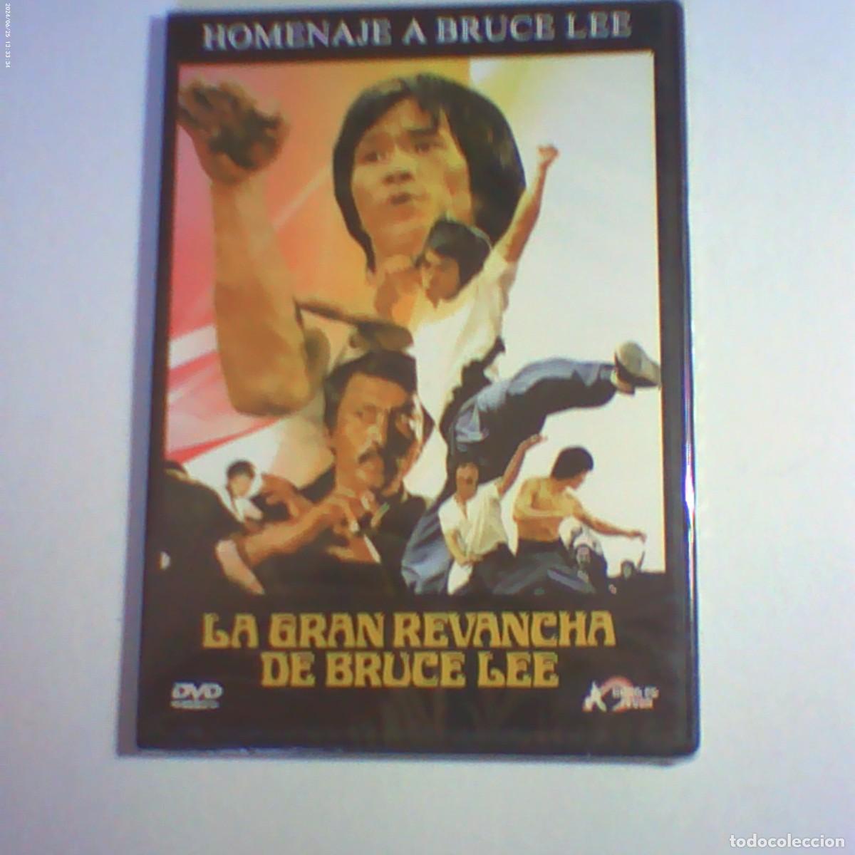Cine: dvd homenaje a bruce lee. la gran revancha de bruce lee. 90 min caja fina (precintado)