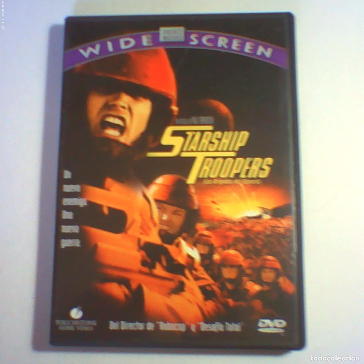 Cine: dvd starship troopers. un nuevo enemigo. una nueva guerra. 130 min (seminuevo)