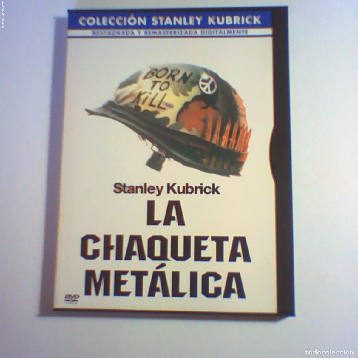 Cine: dvd la chaqueta met&aacute;lica. stanley kubrick. 112 min (seminuevo)