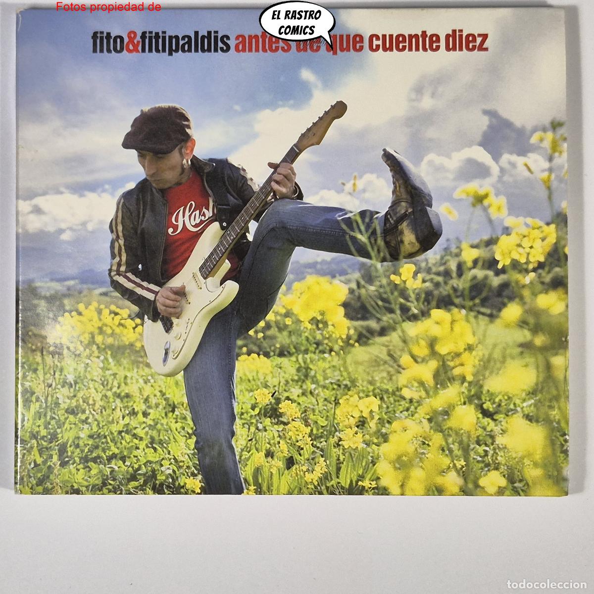 Cine: Fito & Fitipaldis, Antes de que cuente diez, doble, CD + DVD, DRO 2009, excelente estado