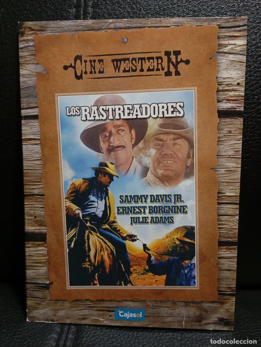 Cin&eacute;ma: LOS RASTREADORES - DVD - PORTADA DE CARTON - CINE WESTERN - SAMMY DAVIS JR - ERNEST BORGNINE