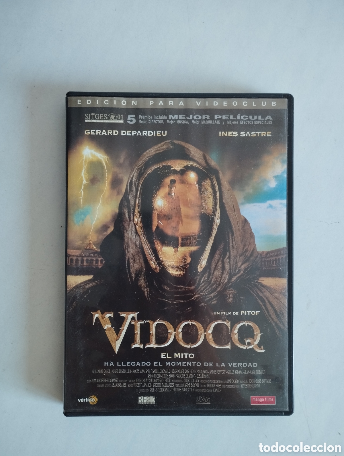 Cine: PELICULA DVD VIDOCQ (el mito)