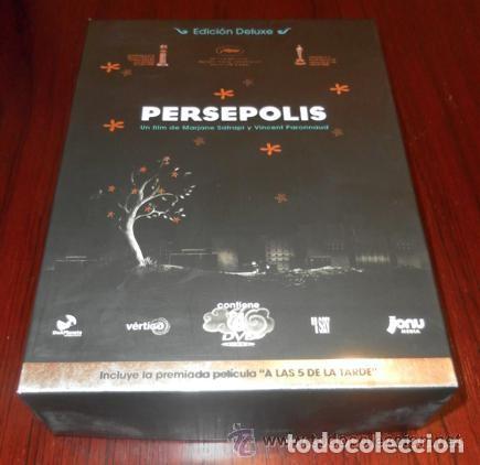 Cine: PERSEPOLIS *** EDICION DE LUJO EN ANIMACION *** 4 DVD Y LIBRETO ***