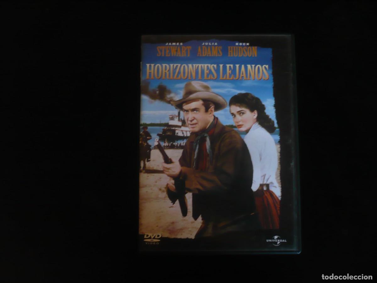 Cine: horizontes lejanos - james stewart julia adams y rock hudson - dvd como nuevo