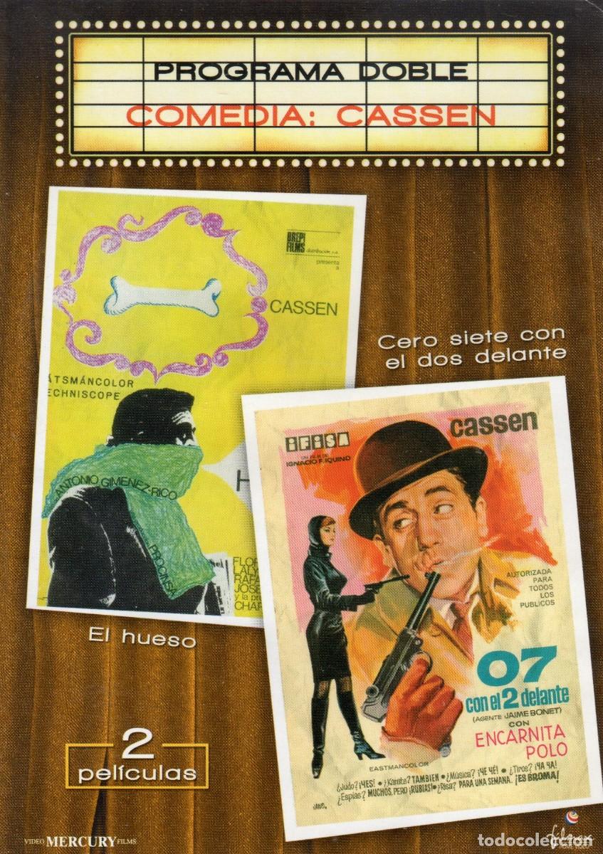Cine: EL HUESO / 07 CERO SIETE CON EL 2 DELANTE DVD 2 DISCOS CASSEN ENCARNITA POLO
