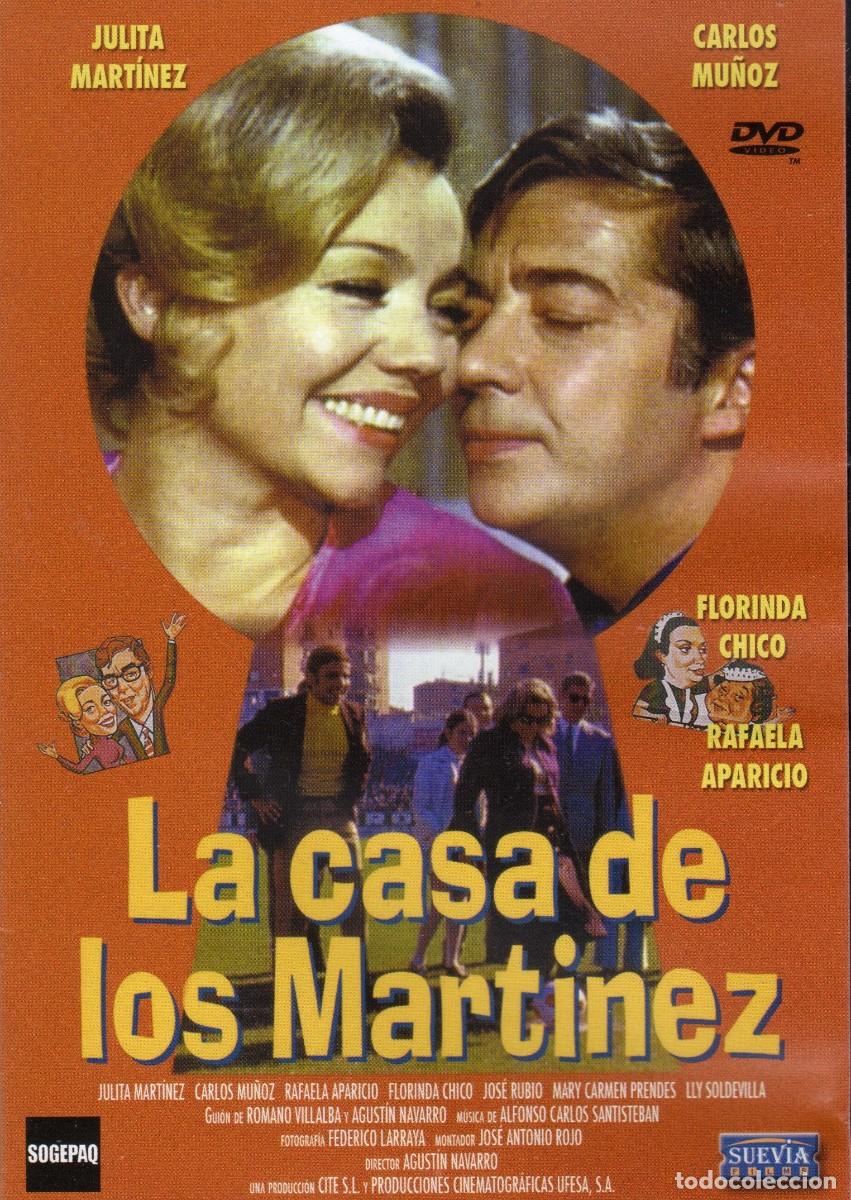 Cine: LA CASA DE LOS MARTINEZ DVD FLORINDA CHICO CARLOS MU&Ntilde;OZ JULITA MARTINEZ