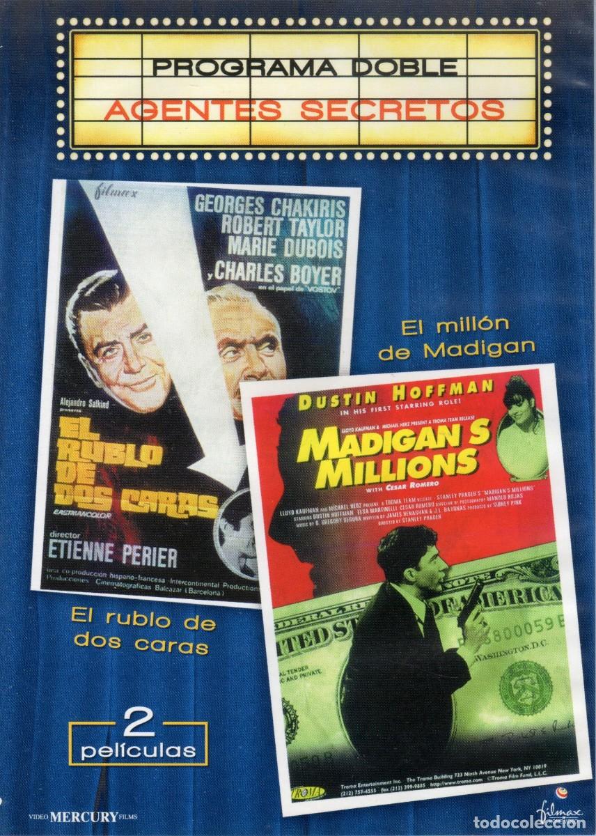 Cine: EL RUBLO DE DOS CARAS / EL MILLON DE MADIGAN DVD 2 DISCOS CAJA SLIM