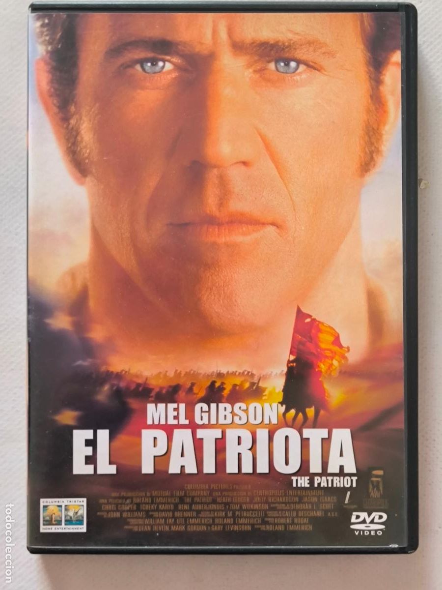 Cine: DVD EL PATRIOTA - MEL GIBSON (023)