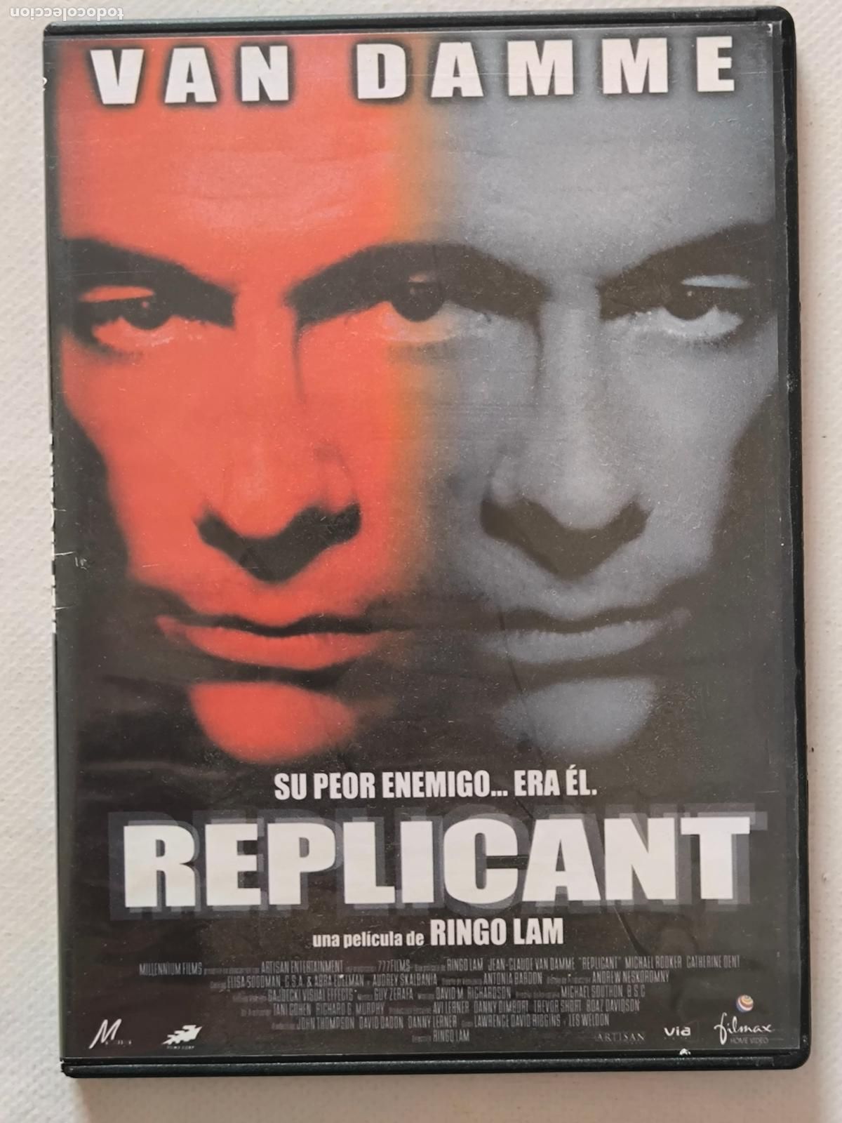 Cine: DVD REPLICANT - VAN DAMME - CAJA SLIM (024)