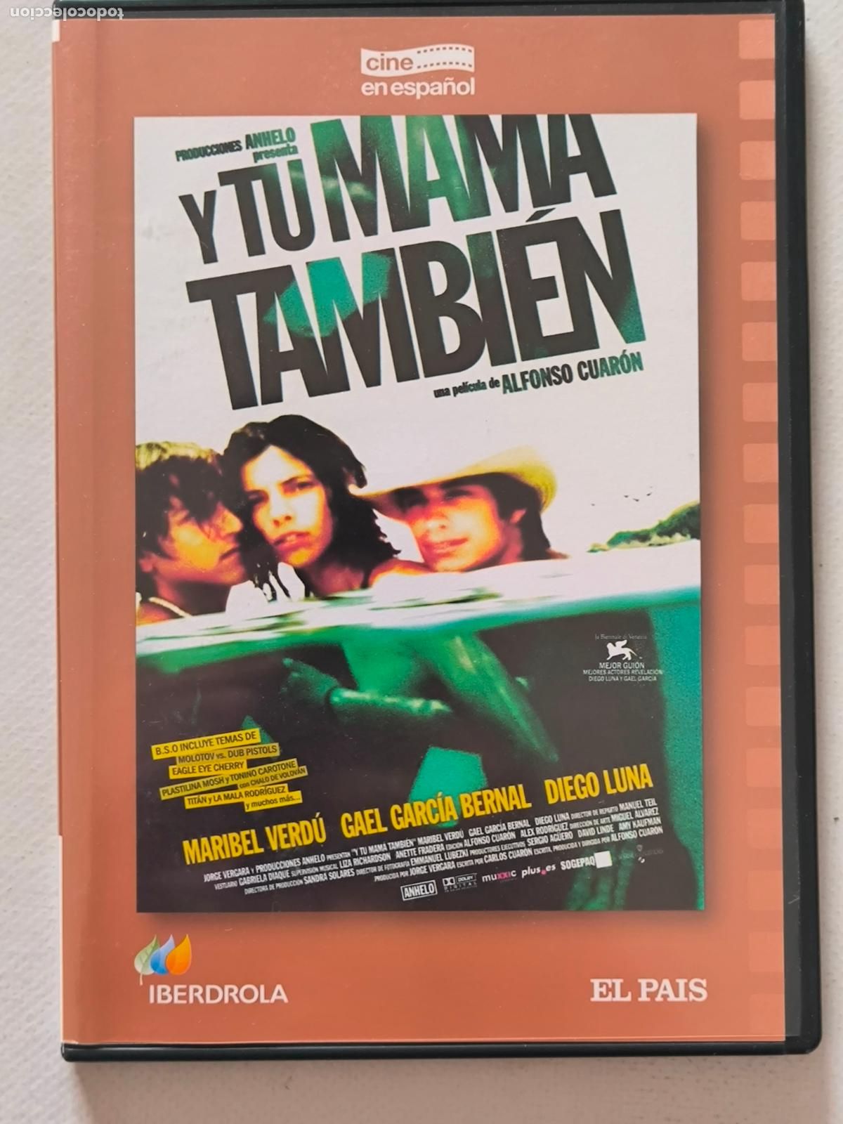 Cine: DVD Y TU MAMA TAMBIEN - ALFOSO CUARON - CAJA SLIM (024)