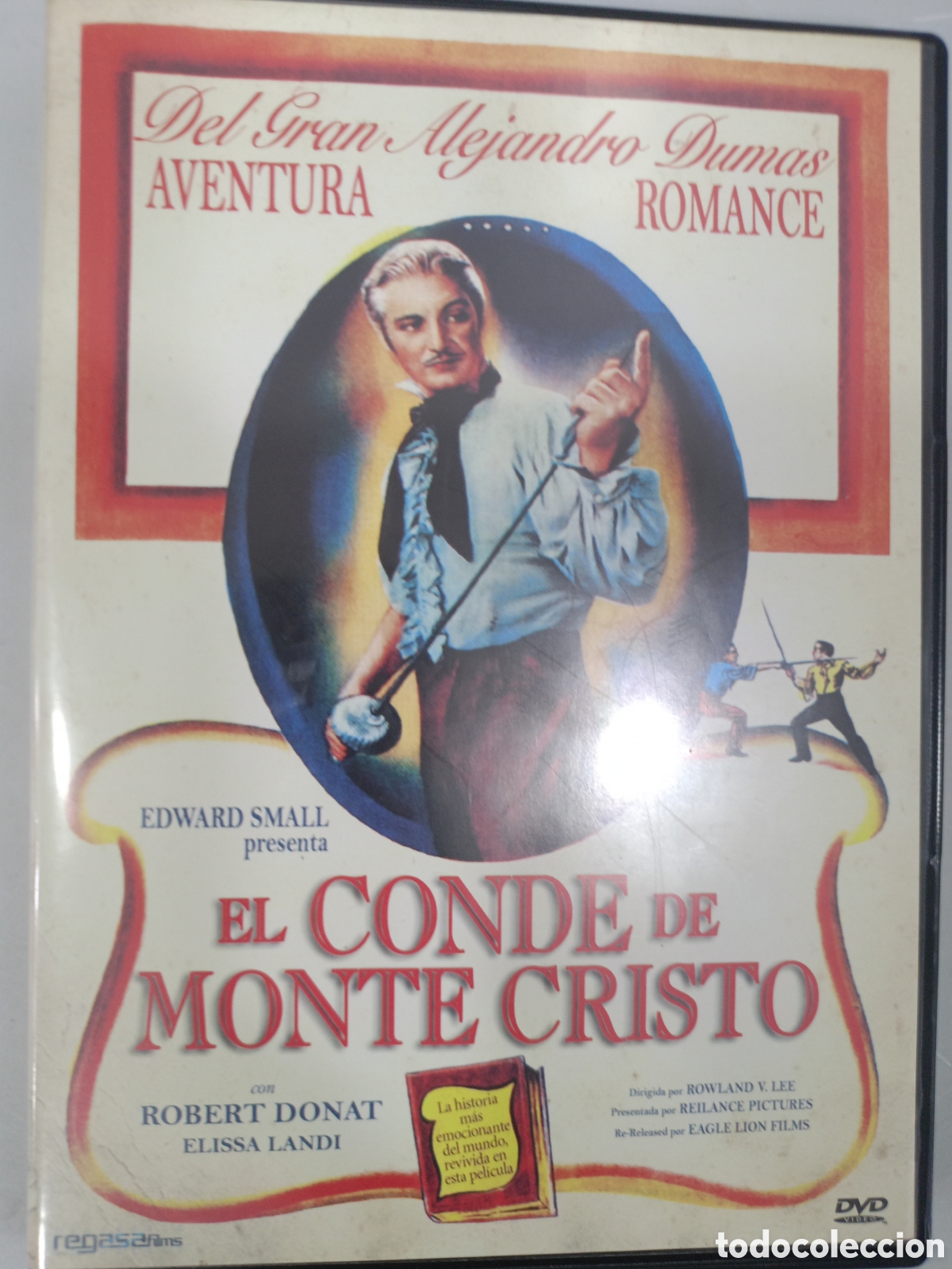 Cine: DVD El conde de monte cristo - 1934
