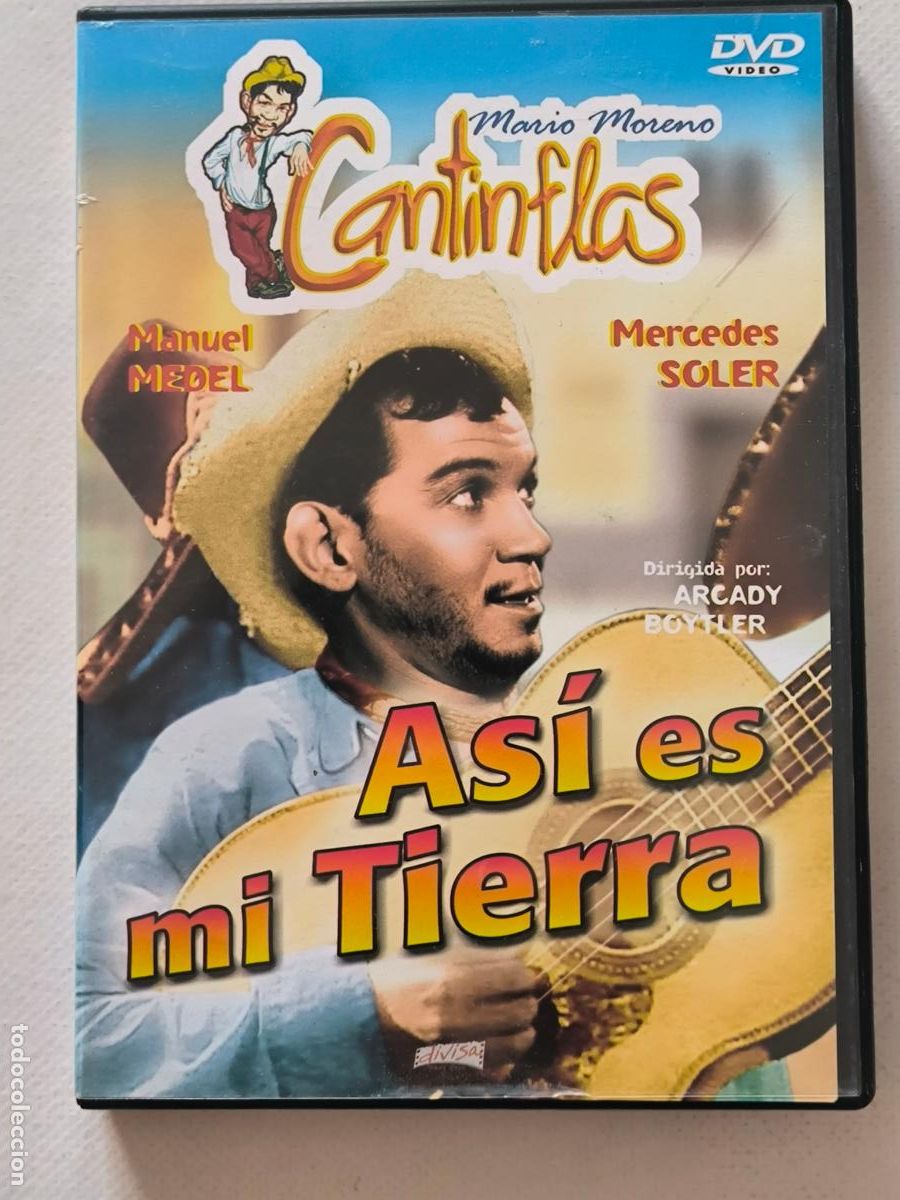 Cine: DVD ASI ES MI TIERRA - CANTINFLAS (024)