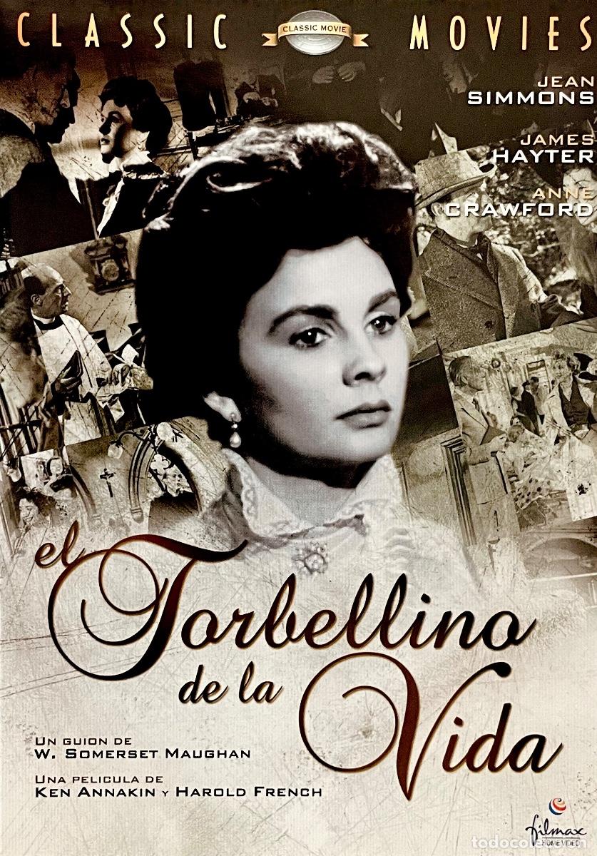 Cine: DVD. TORBELLINO DE LA VIDA. Jean Simmons. Michael Rennie. Felix Aylmer. Ken Annakin. CASI NUEVO.