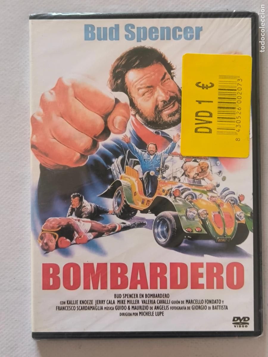 Cine: DVD BOMBARDERO - BUD SPENCER - CAJA SLIM - NUEVO, PRECINTADO (026)