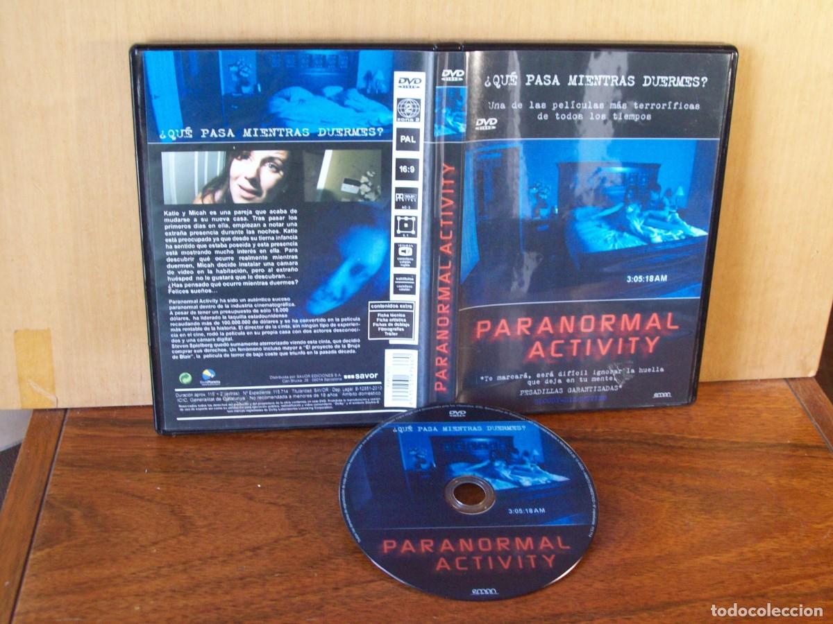 Cine: PARANORMAL ACTIVITY - QUE PASA MIENTRAS DUERMES - UNA DE LAS PELICULAS MAS TERRORIFICAS - DVD