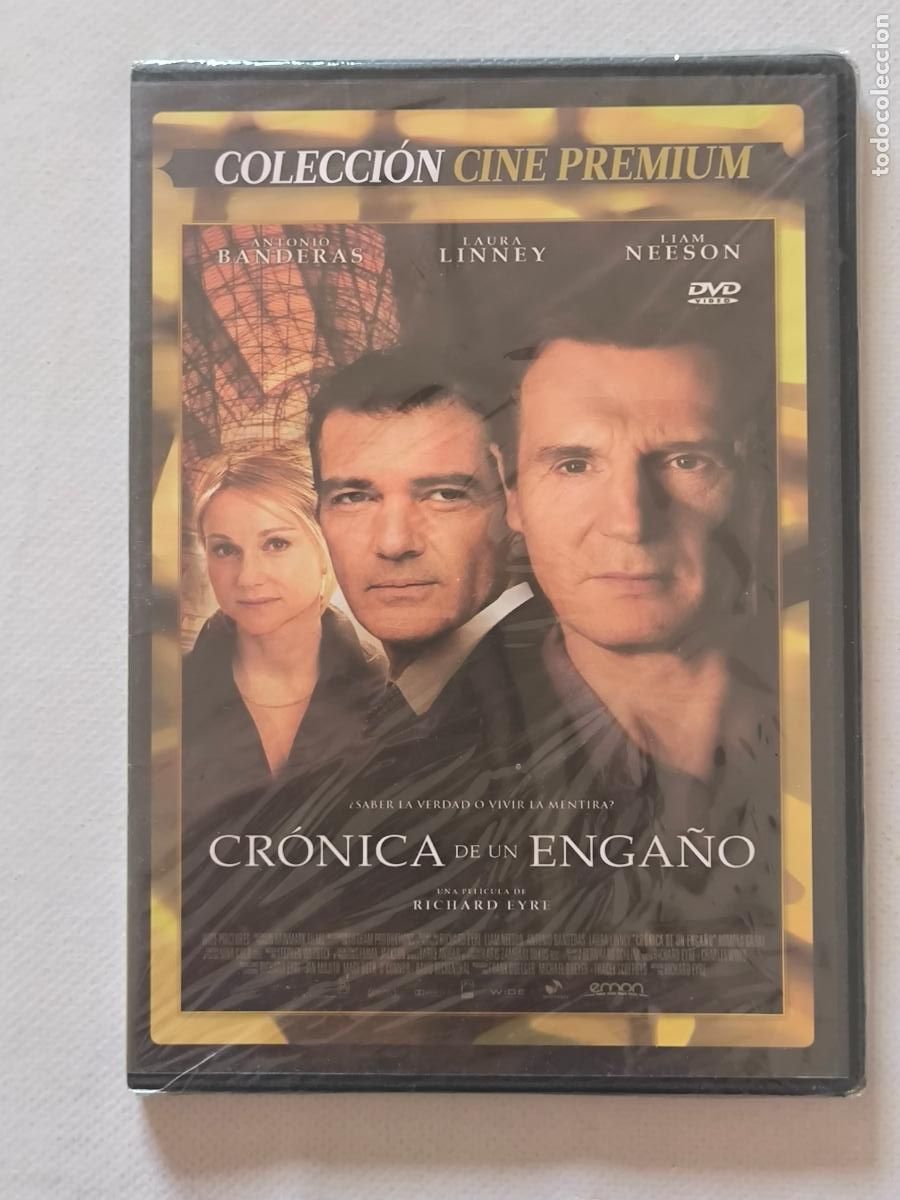 Cine: DVD CRONICA DE UN ENGA&Ntilde;O - LIAM NEESON - CAJA SLIM - NUEVO, PRECINTADO (026)