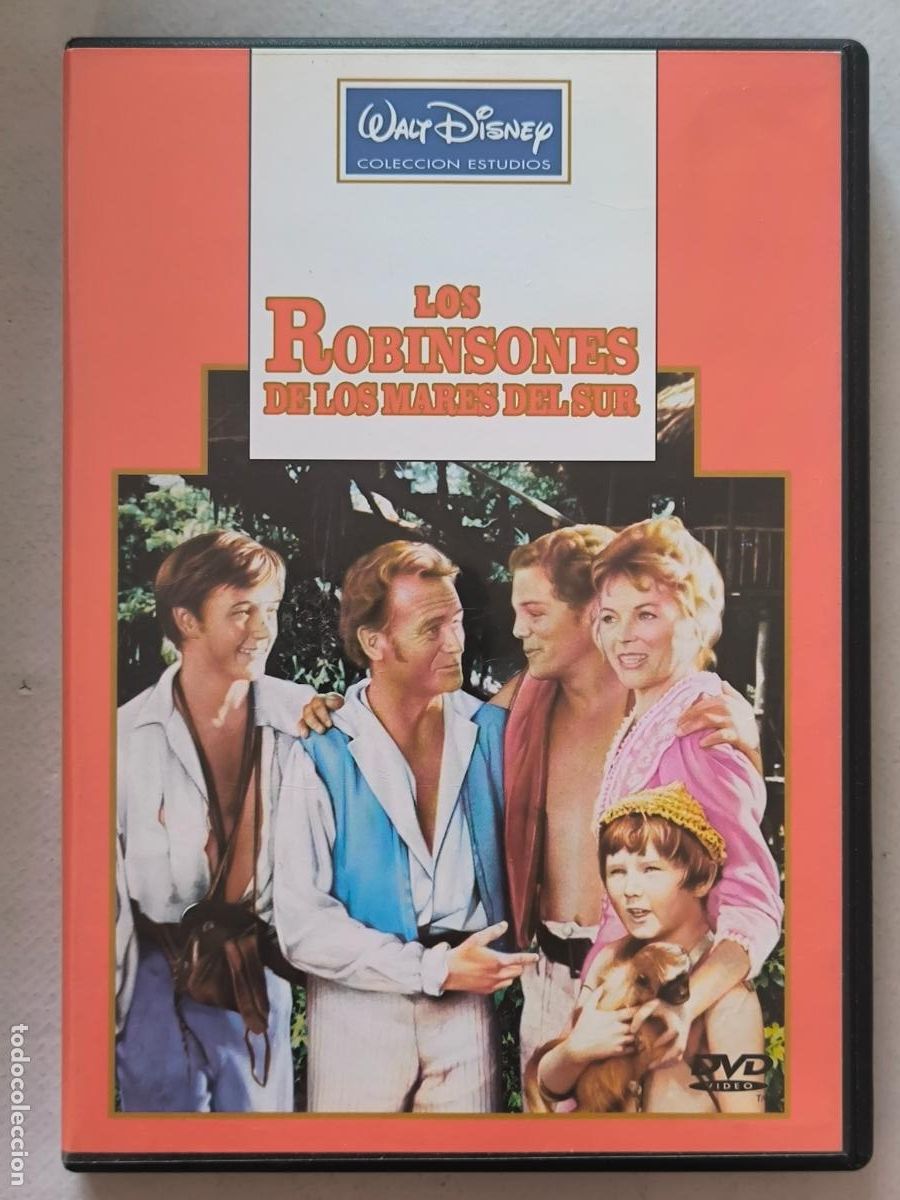 Cine: DVD LOS ROBINSONES DE LOS MARES DEL SUR - WALT DISNEY (026)