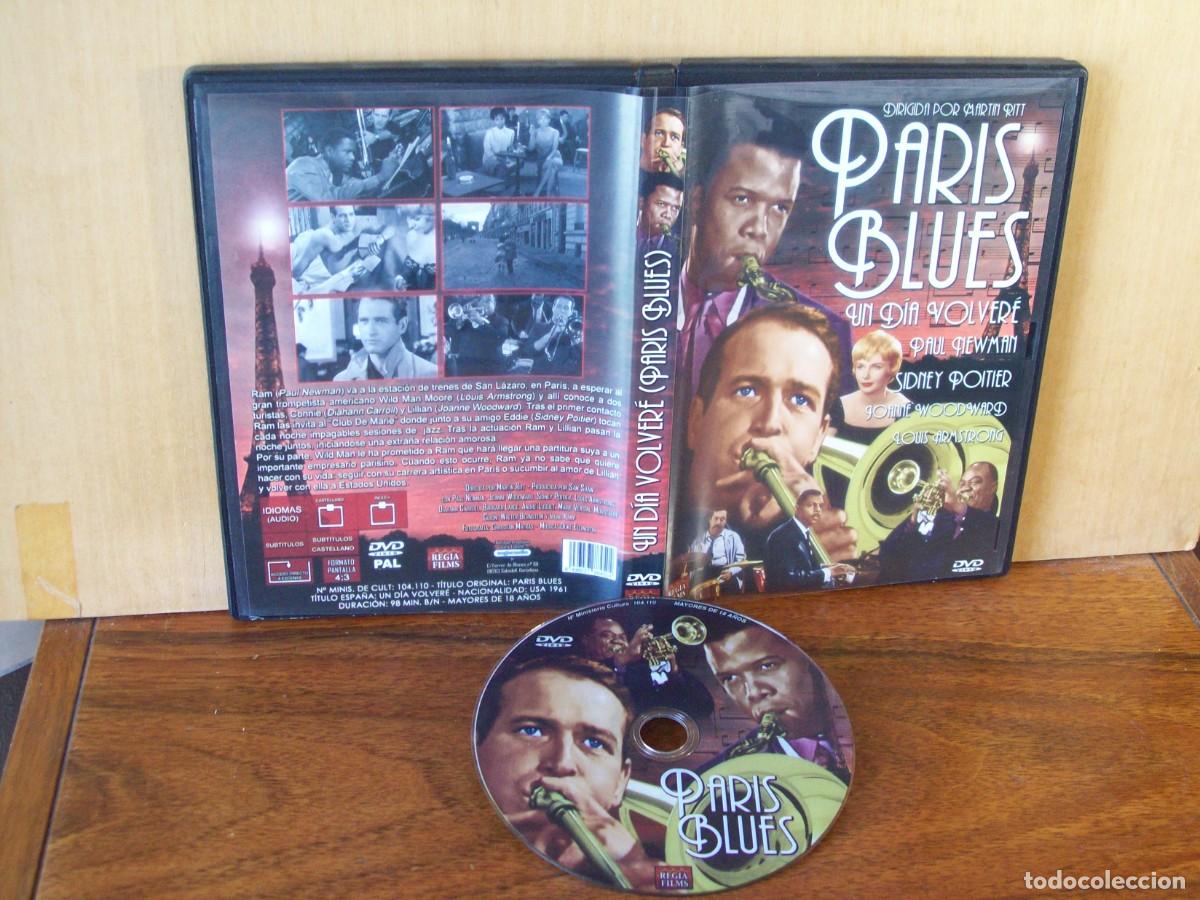 Cine: PARIS BLUES - (UN DIA VOLVERE) - PAUL NEWMAN - SIDNEY POITIER -JOANNE WOODWARD - DVD EN B /N