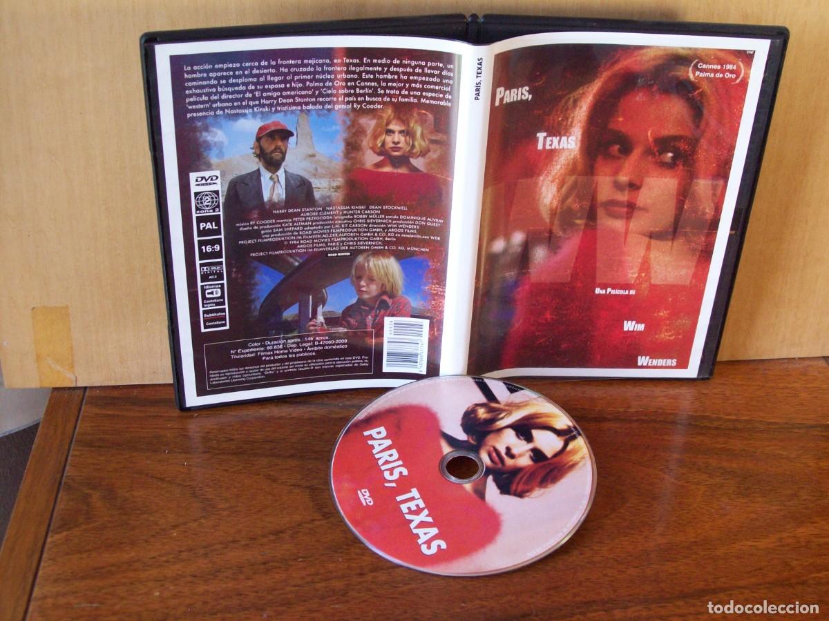 Cine: PARIS, TEXAS - HARRY DEAN STANTON -NATASSIA KINKSKI - DEAN STOCKWELL - DVD CAJA FINA