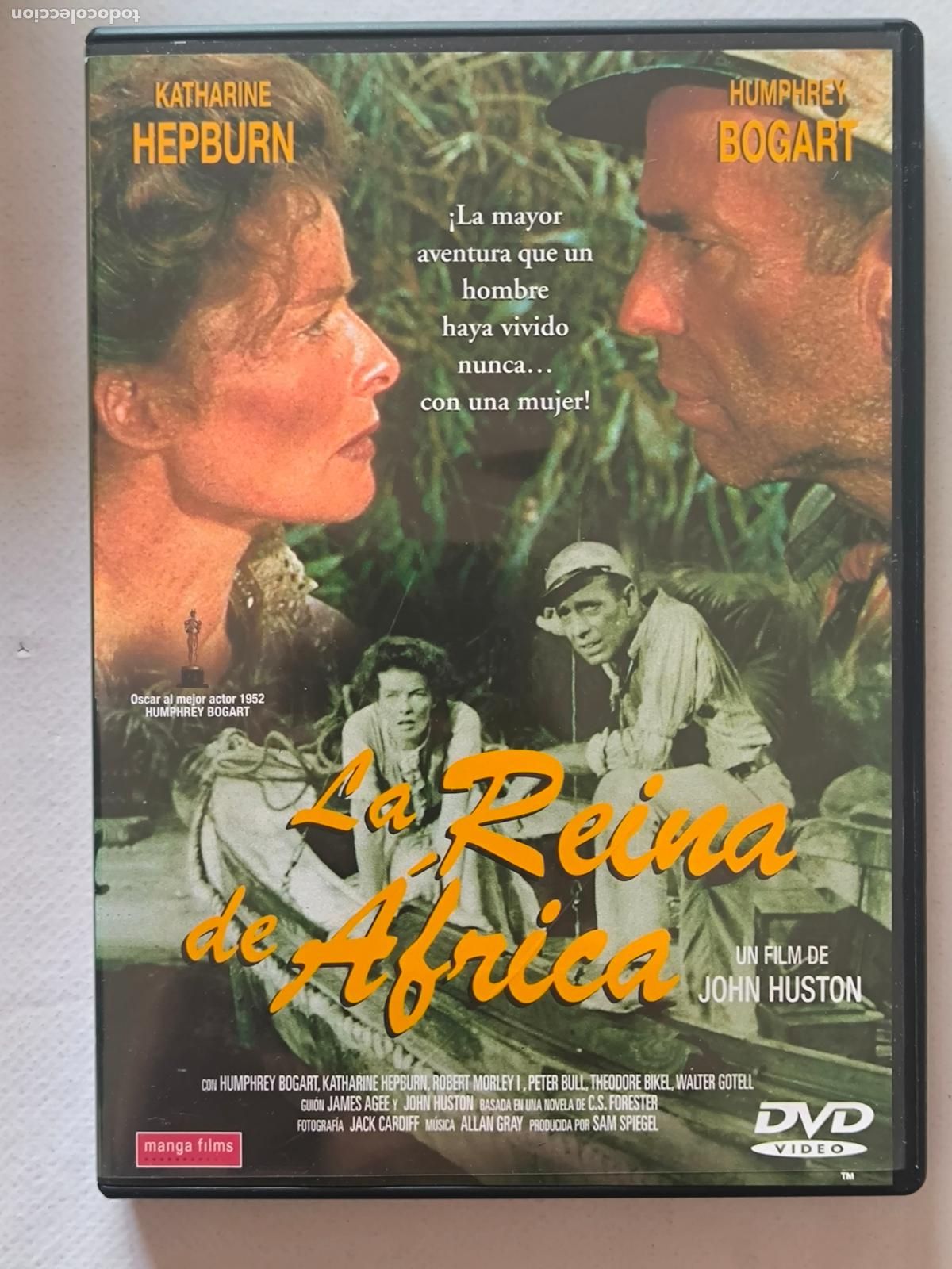 Cine: DVD LA REINA DE AFRICA - KATHARINE HEPBURN (027)