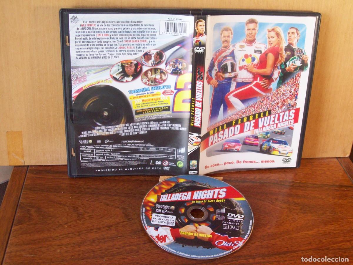 Cine: PASADO DE VUELTAS - WILL FERRELL - JOHN C. REILLY - BARON COHEN . GARY COLE - DVD