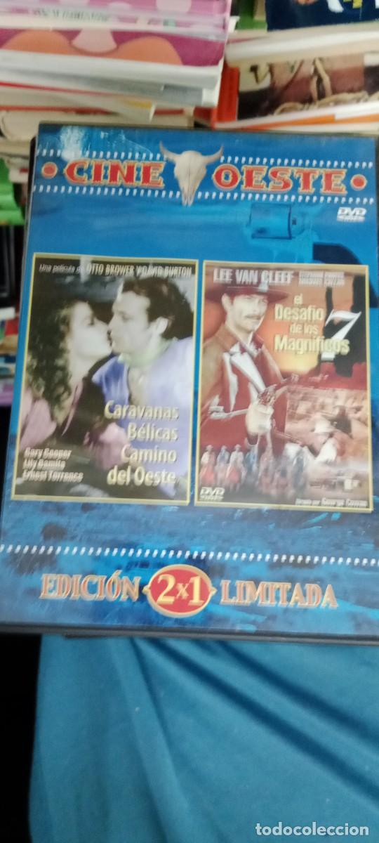 Cine: CARAVANAS BELICAS CAMINO DEL OESTE EL DESAFIO DE LOS 7 MAGNIFICOS DVD CINE GG-TOF