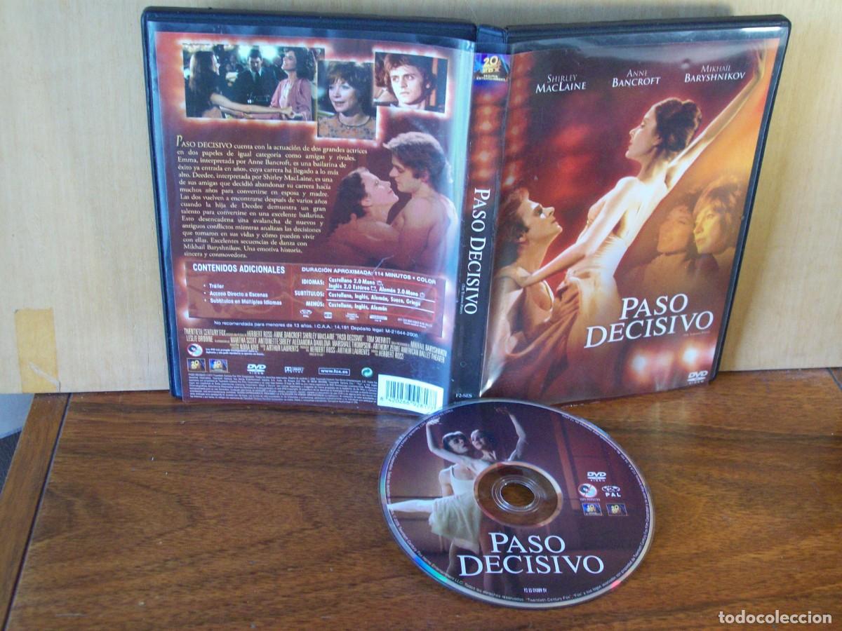 Cine: PASO DECISIVO - SHIRLEY MACLAINE - ANNE BANCROFFT - MARTHA SCOTT - DVD
