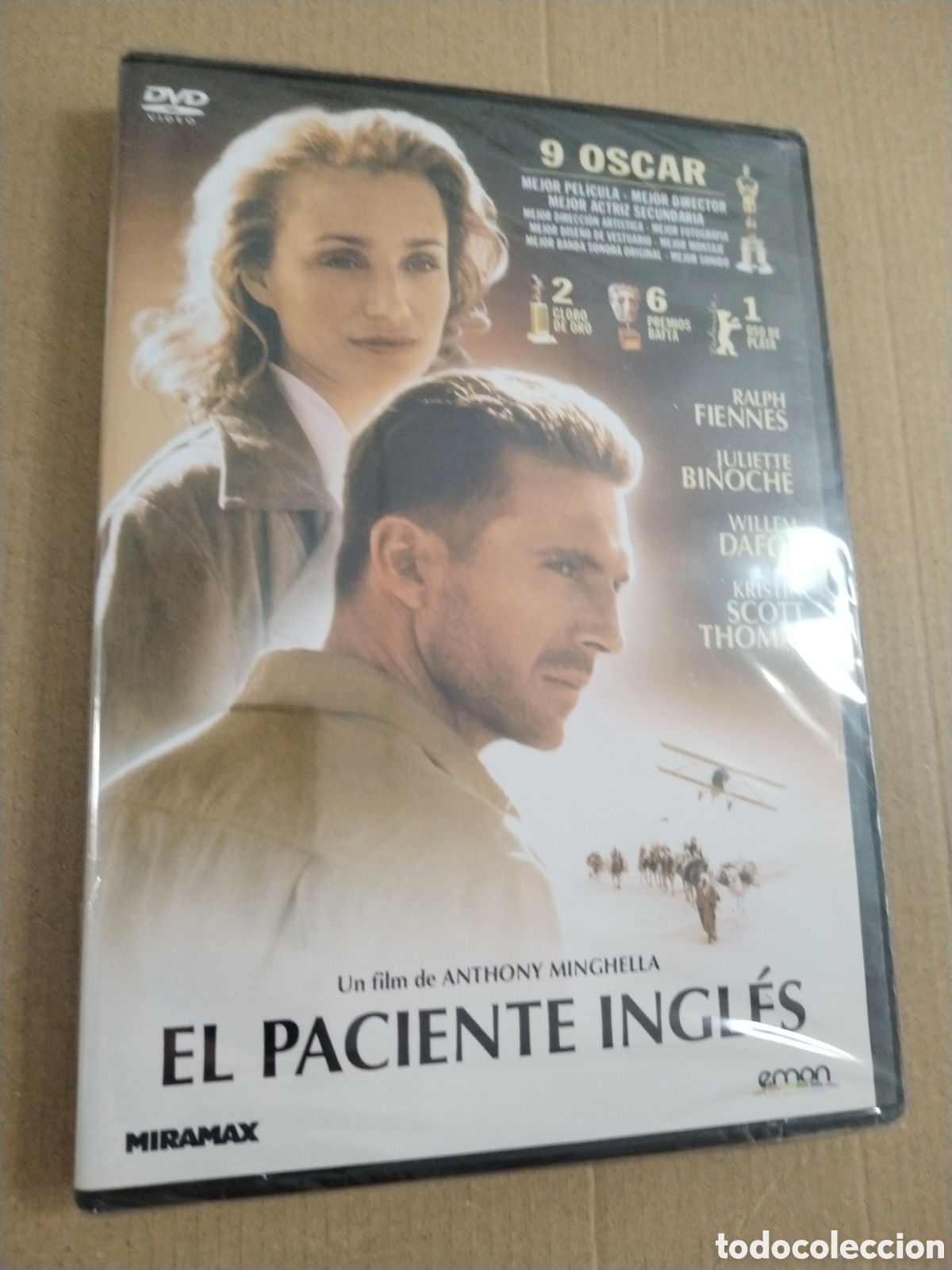 Cinema: El Paciente Ingl&eacute;s. DVD. Precintado