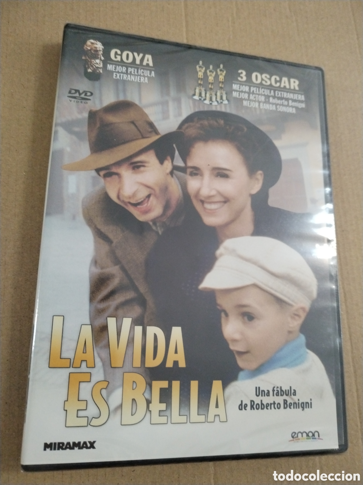 Cinema: La vida es Bella. Roberto Benigni. DVD. Precintado