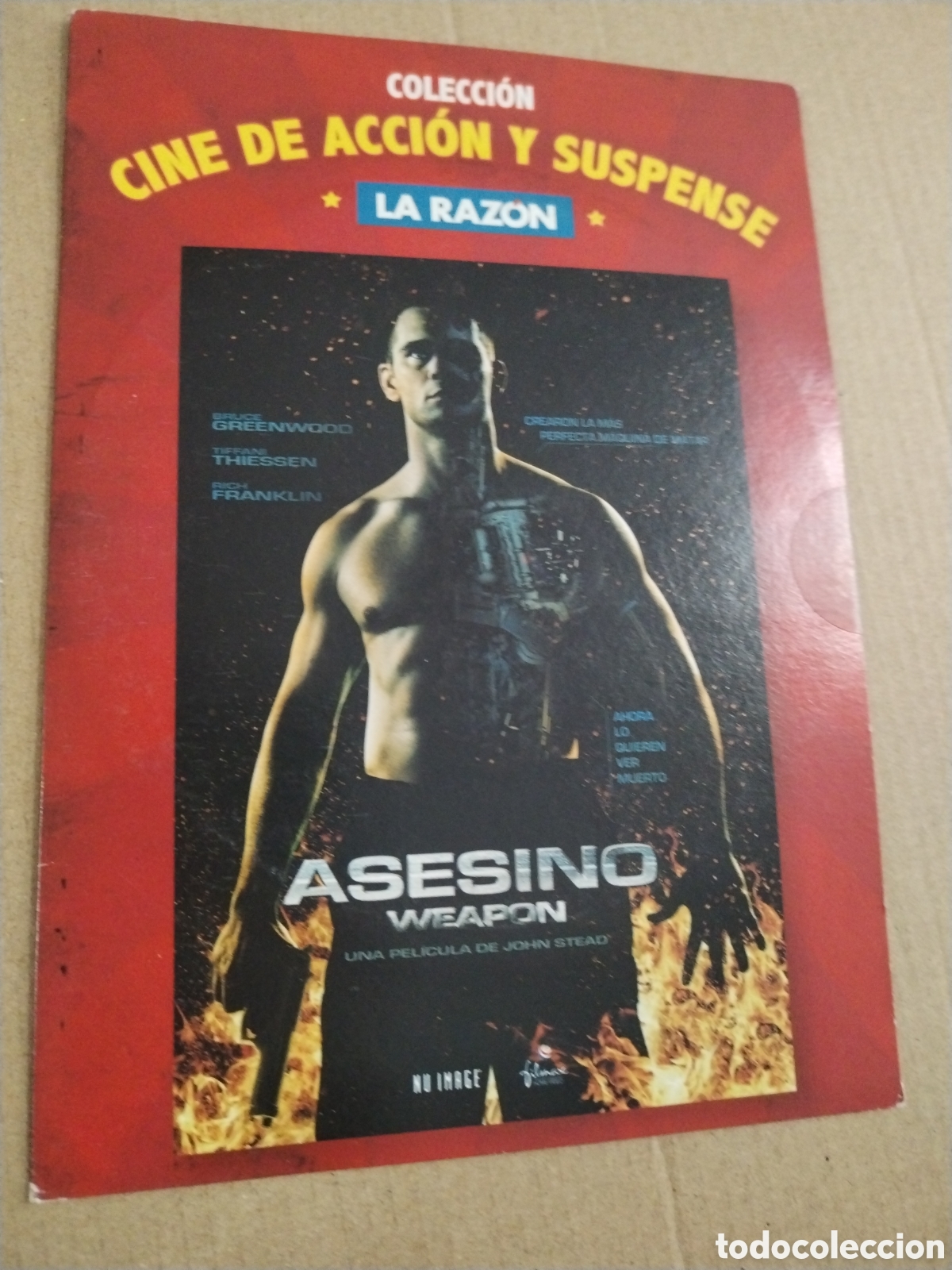 Cinema: Asesino. Weapon. DVD.