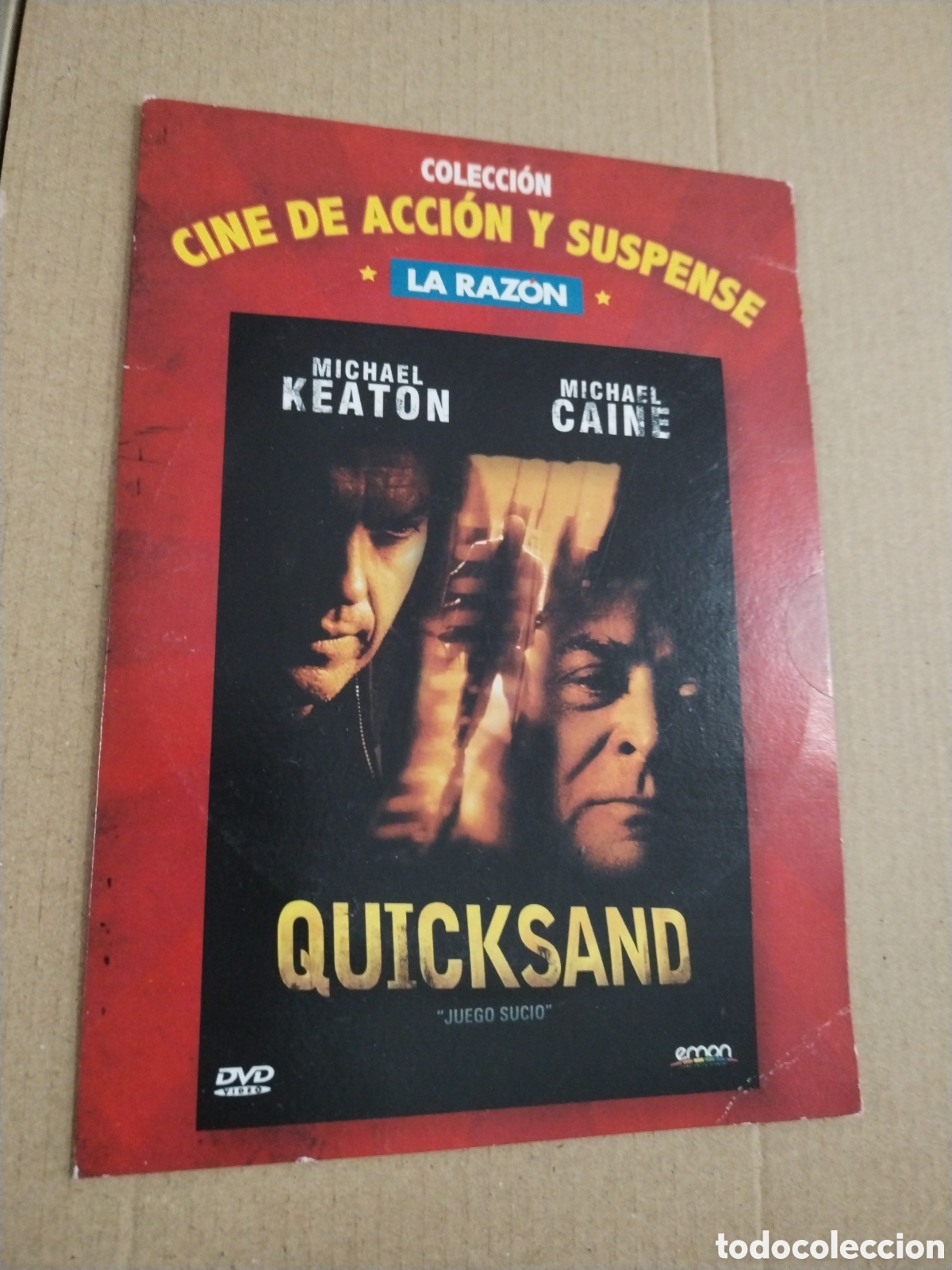 Cinema: Quicksand. Michael Keaton. DVD.