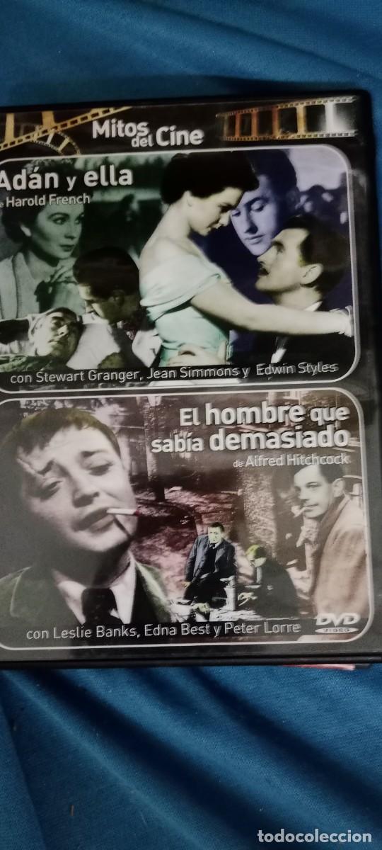 Cine: MITOS DEL CINE ADAN Y ELLA EL HOMBRE QUE SABIA DEMASIADO DVD CINE GG-TOF