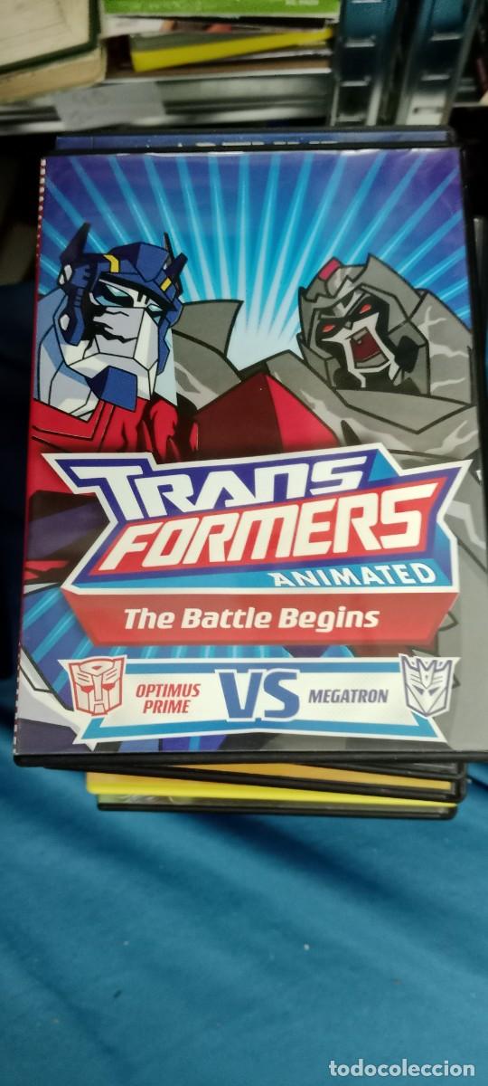 Cine: DVD Transformers Animated: The Battle Begins / Optimus Prime vs. Megatron (Hasbro, 2 DVD CINE GG-TOF