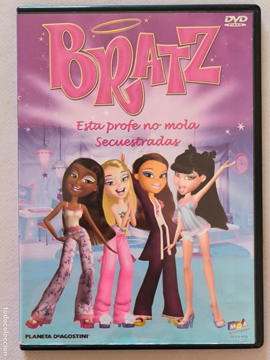 Cine: DVD BRATZ - ESTE PROFE NO MOLA / SECUESTRADAS - EPISODIO 1 Y 2 - CAJA SLIM - LEER DESCRIPCION (030)