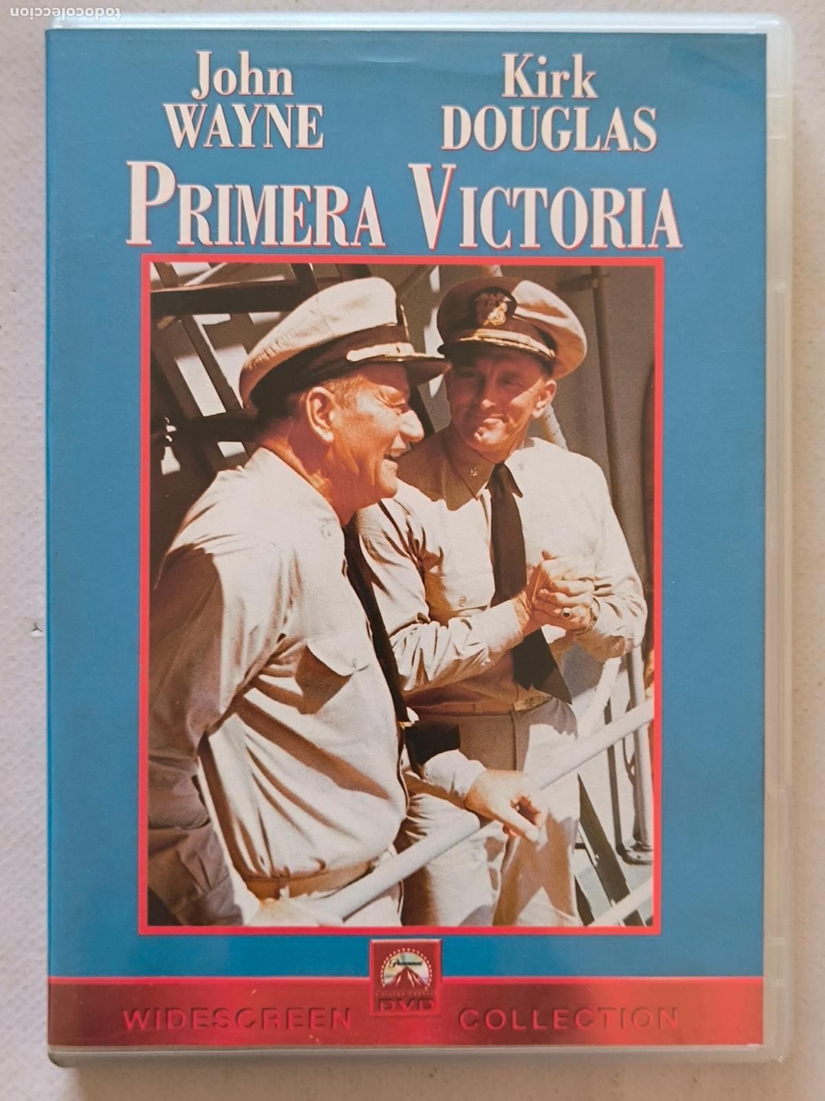 Cine: DVD PRIMERA VICTORIA - JOHN WAYNE, KIRK DOUGLAS (030)