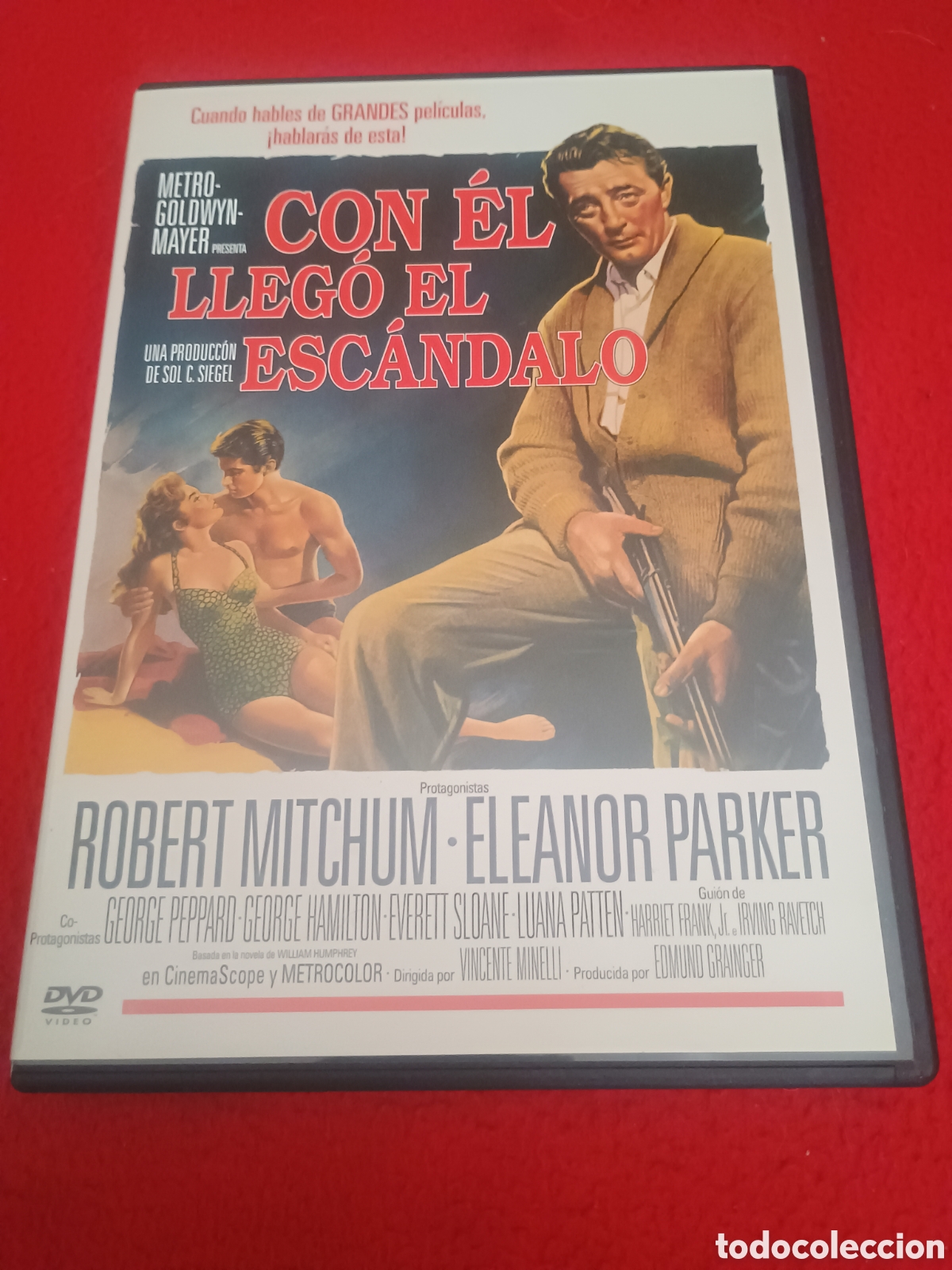 Cinema: Dvd con &eacute;l lleg&oacute; el esc&aacute;ndalo - Vincente minnelli Robert mitchum eleanor parker