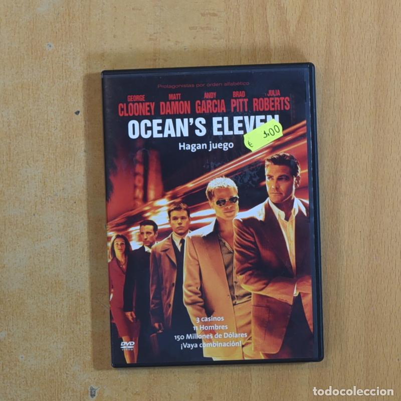 Cine: OCEANS ELEVEN - DVD - &iexcl;Descubre m&aacute;s en mi perfil!