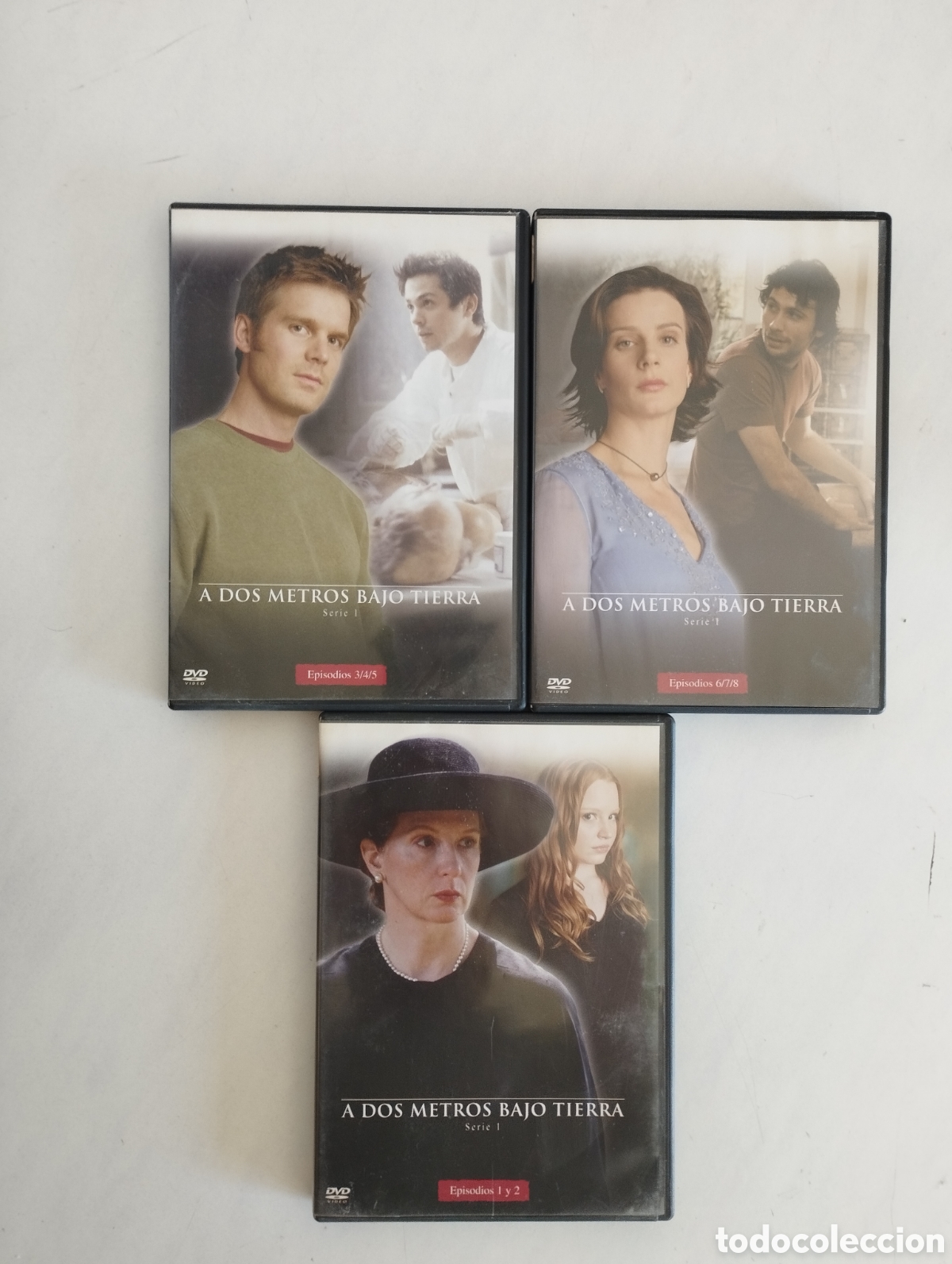 Cine: PELICULA DVD SERIE T.V. A DOS METROS BAJO TIERRA (EPISODIOS 1 AL 8)