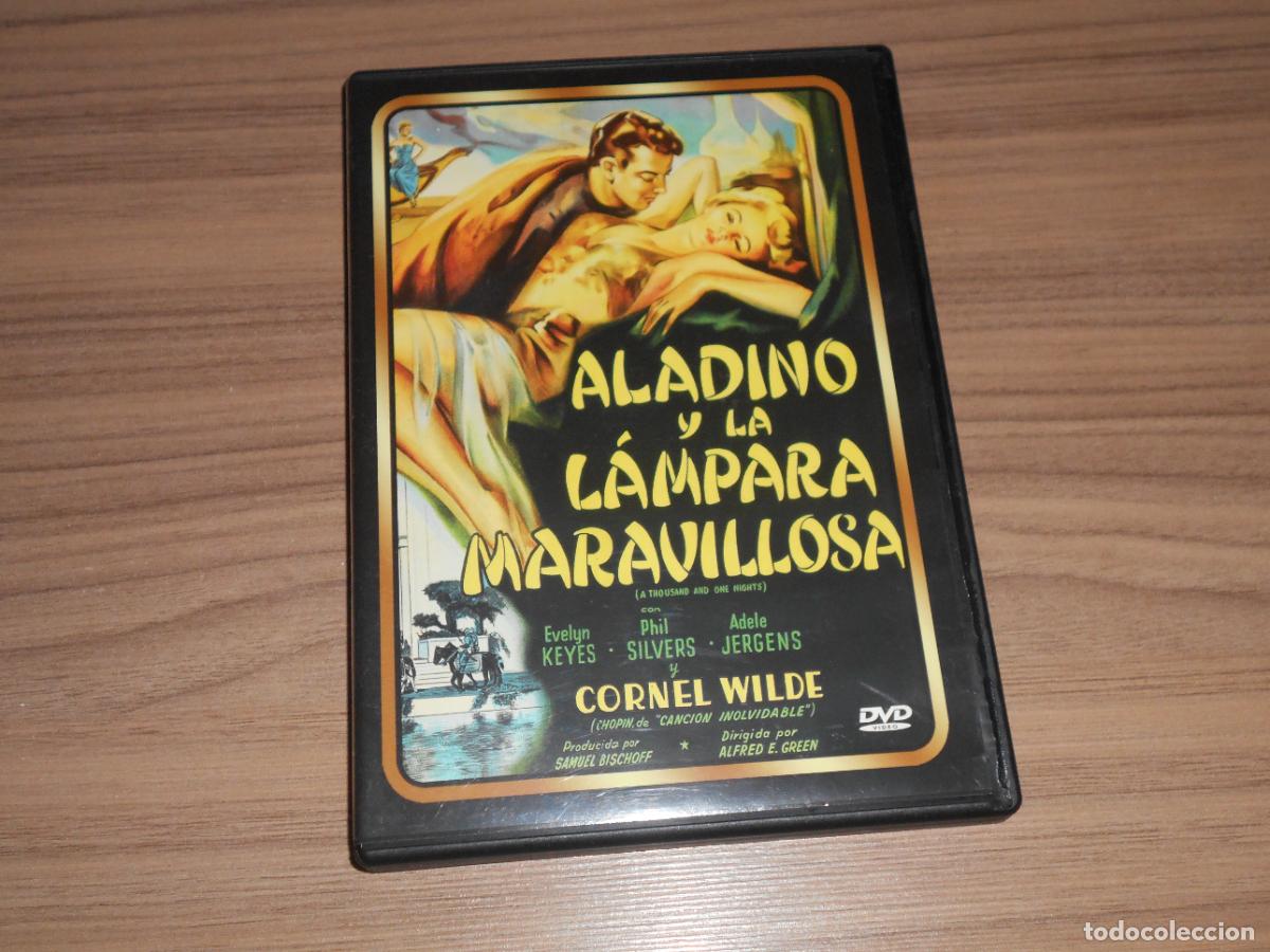 Cine: ALADINO Y LA LAMPARA MARAVILLOSA DVD Cornel Wilde COMO NUEVA