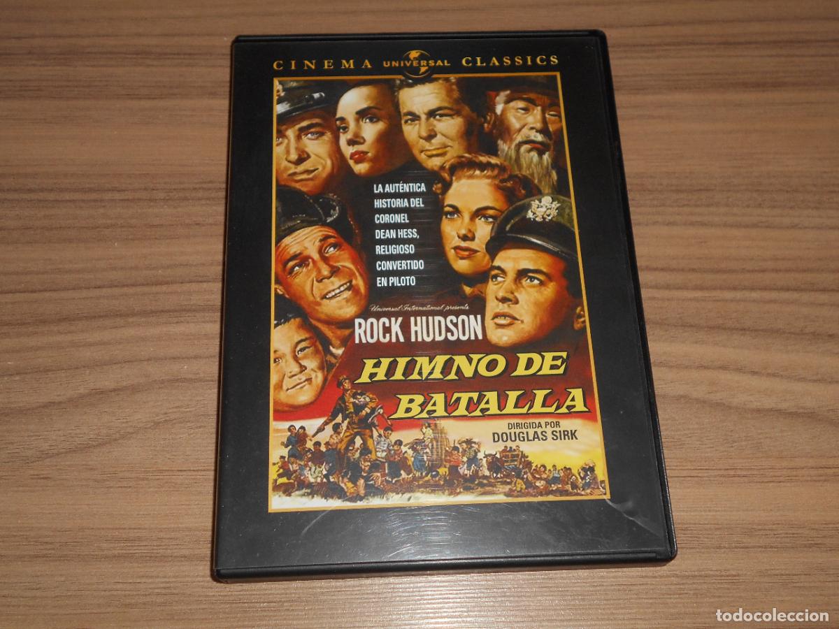 Cine: HIMNO DE BATALLA DVD de DOUGLAS SIRK Rock Hudson COMO NUEVA
